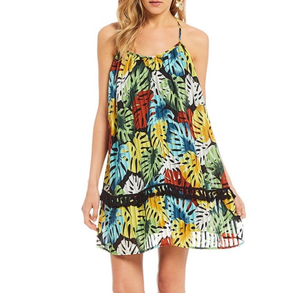 Palm Leaf Dress
